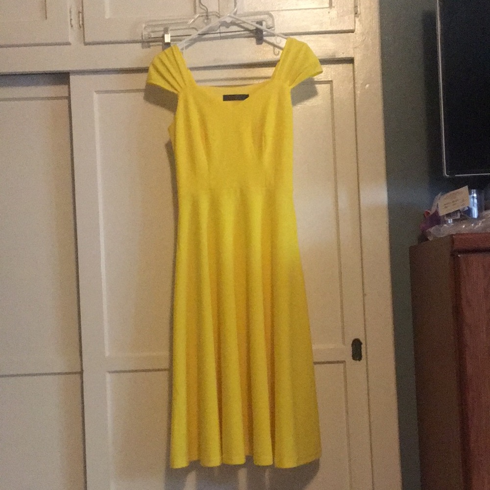 NWOT Yellow Dress